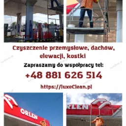 Czyszczenie elewacji, dachów