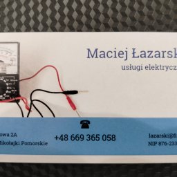 Maciej Łazarski - Rzetelna Firma Elektryczna w Elblągu