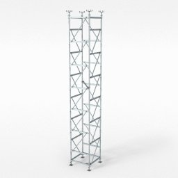 Wieża stosy ST 100 - wielofunkcyjne i praktyczne rusztowanie podporowe dla budownictwa lądowego i mostowego
