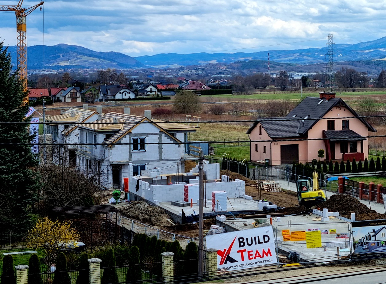 Zdjęcia przedstawiające realizację inwestycji w systemie Generalnego Wykonawcy.