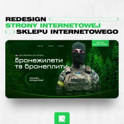Redesign strony internetowej sklepu internetowego
