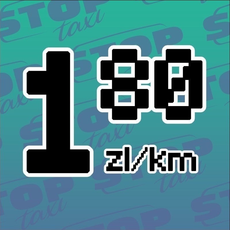 StopTAXI - 1,80zł/km
