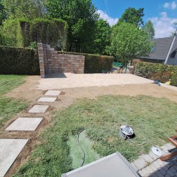 Układanie kostki brukowej Żywiec 1