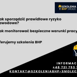 szkolenie jak sporządzić ryzyko zawodowe