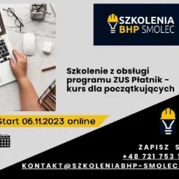szkolenie z Programu ZUS Płatnik, bedziesz profesjonalnie samodzielnie tworzyć raporty do zus.