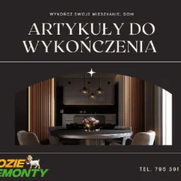 Lamele, sztukateria do 15% rabatu.