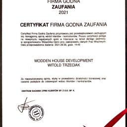Wooden House Development Witold Trzeciak - Pierwszorzędne Gładzie Gipsowe w Jarocinie