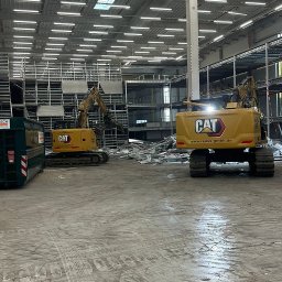 Rozbiórki budynków Lubomierz 2