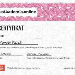 Kurs WordPress. Tworzenie stron, sklepów i blogów internetowych w oparciu o popularny CMS jakim jest WordPress.