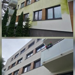 Mycie okien na wysokości Warszawa 4