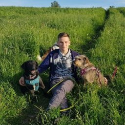 Hubert i Julia - Spacery z Psem Nielepice