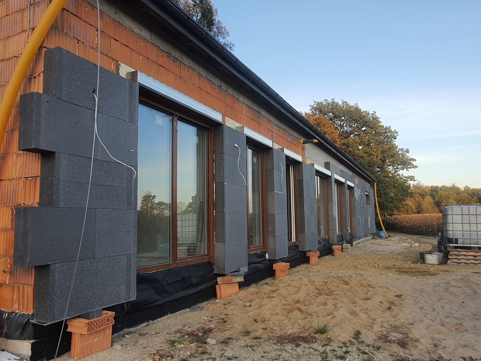 Kompleksowe wykonanie elewacji Sobótka Styropian Lambada o zagęszczeniu ps 160