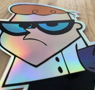 naklejka holograficzna