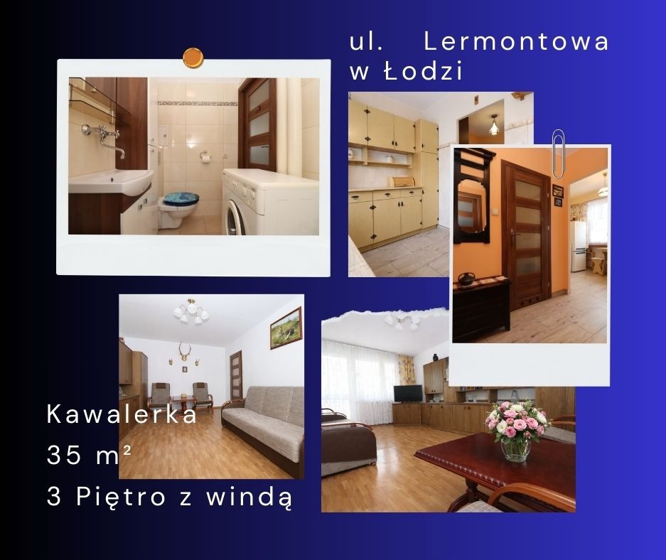 Kawalerka z dużym balkonem blisko Parku Lasek Widzewski