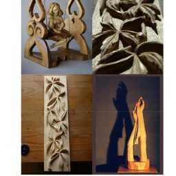 Rzeźby w drewnie