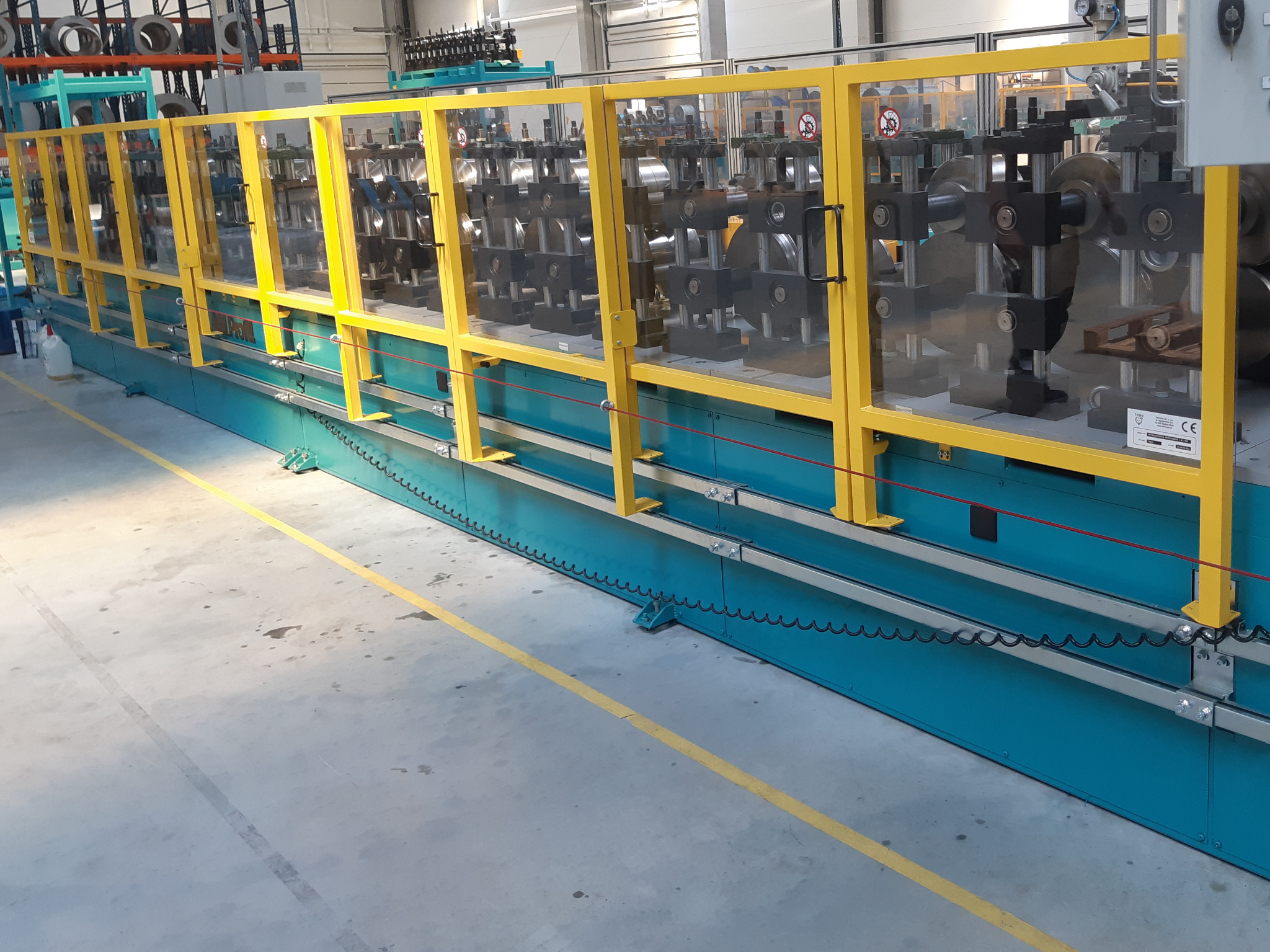 Wygrodzenie BHP maszyny