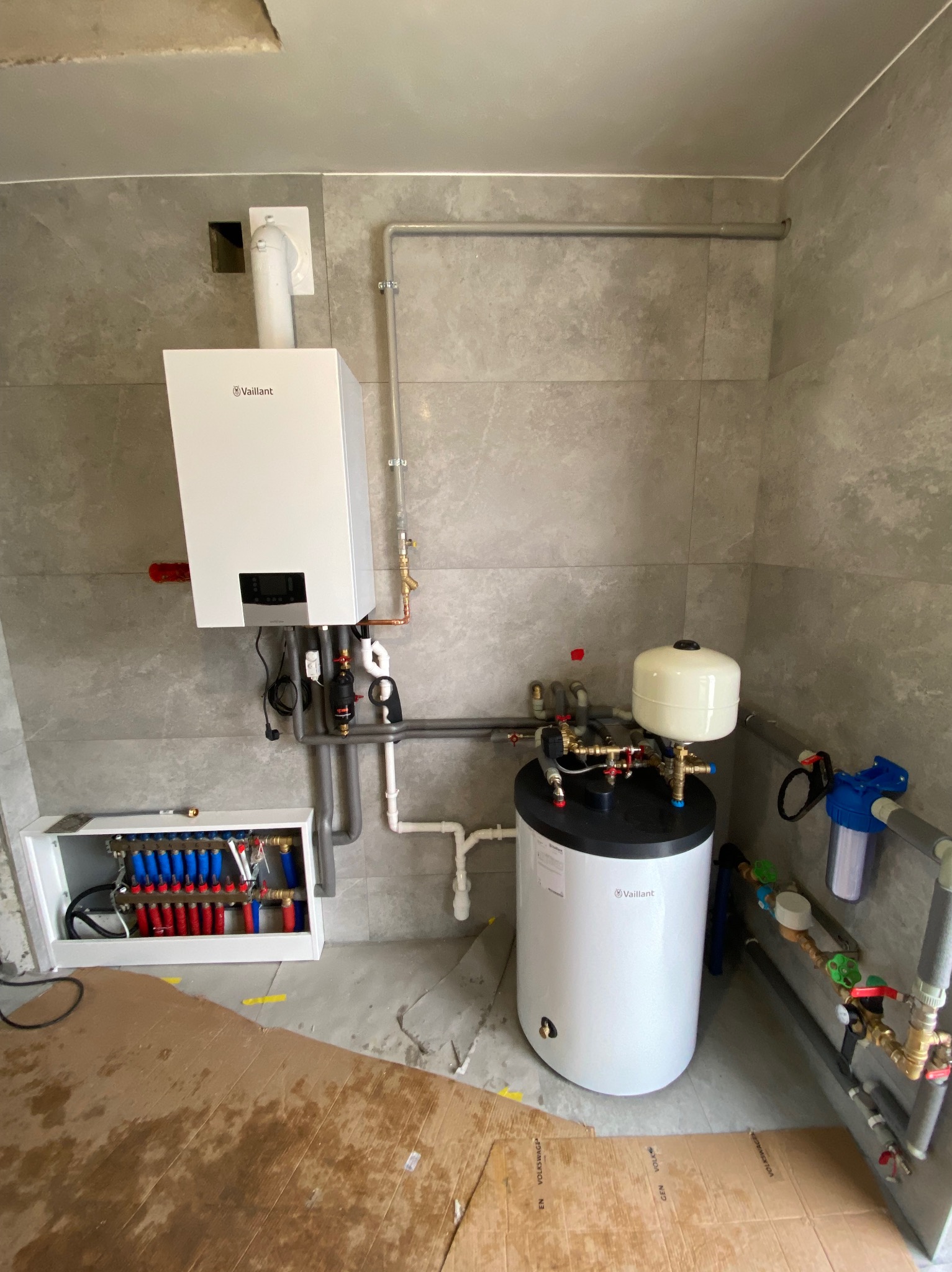 Kotłownia gazowa vaillant