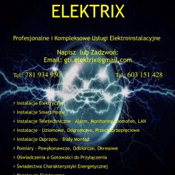 GTI ELEKTRIX - Świetne Projekty Instalacji Elektrycznych Grójec