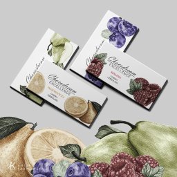 Projekt opakowań na czekoladę