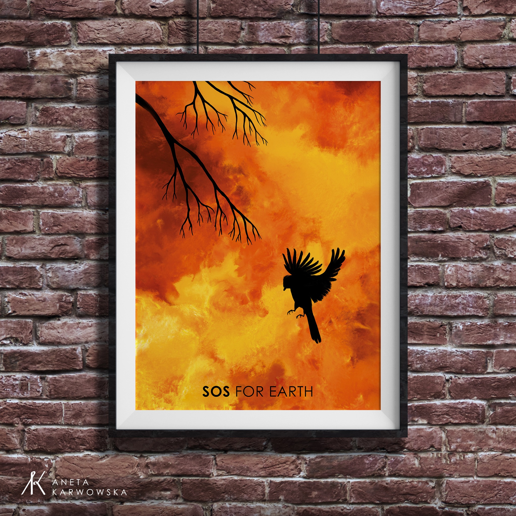 Plakat S.O.S. for Earth