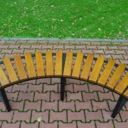 Ławki łukowe/ półokrągłe