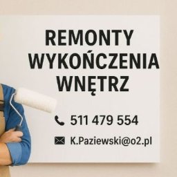 REMONTY I WYKOŃCZENIA KRZYSZTOF PAZIEWSKI - Gładzie Warszawa