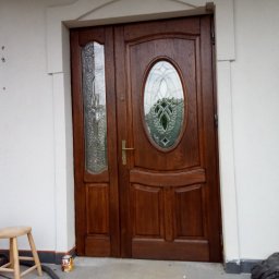 Renowacja drzwi dębowych