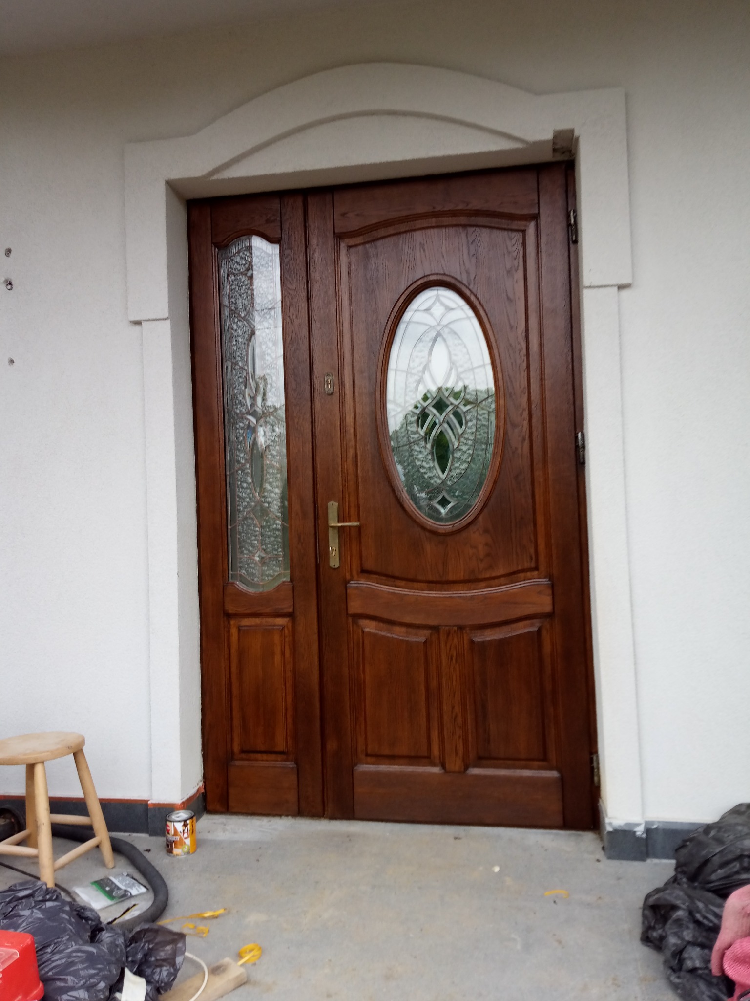 Renowacja drzwi dębowych