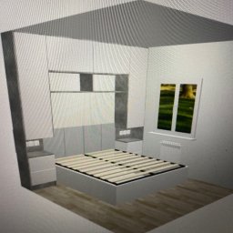 Projekt małej sypialni