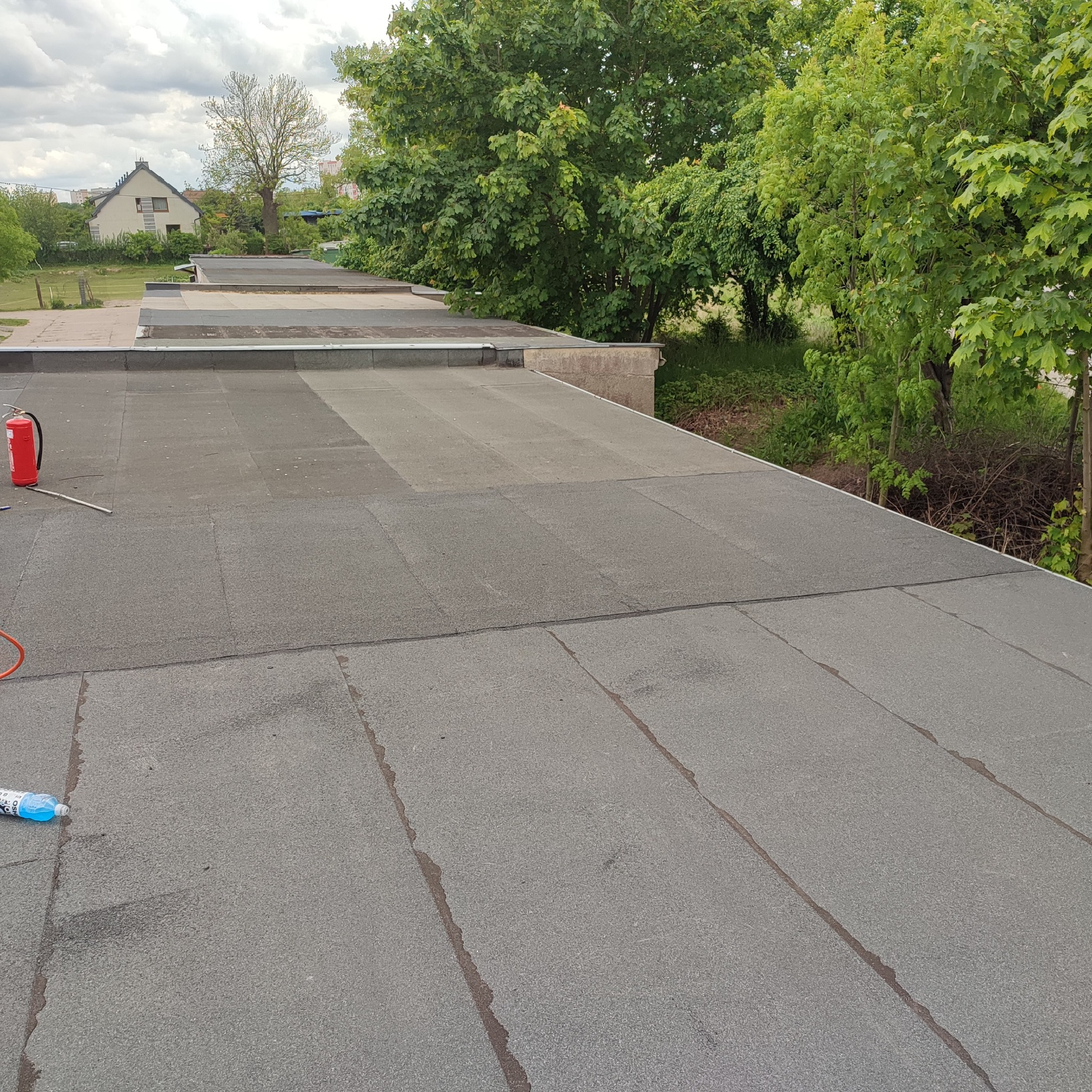 Krycie papą termozgrzewalną