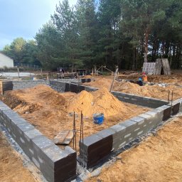Budowa domu parterowego - Potasze jesień 2022