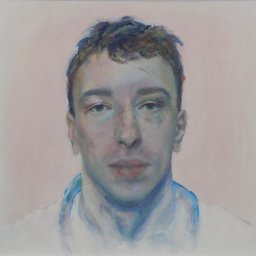 'fine - portret po bójce'
akryl na desce
80x80 cm
2017, Navan, Irlandia
