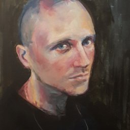 portret,
olej na płótnie,
50x70,
2022