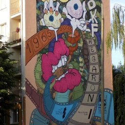 mural wielkoformatowy, Gorzów Wielkopolski ul Asnyka 6,
2016