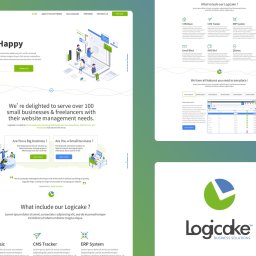 Logicake.com website design