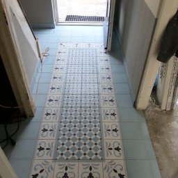 włoska terakota korytarz 