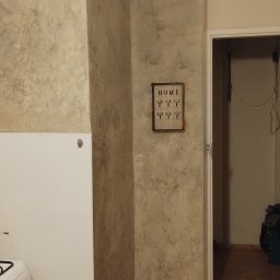 Ściany przed nałożeniem Stiuk wenecki Carmel 