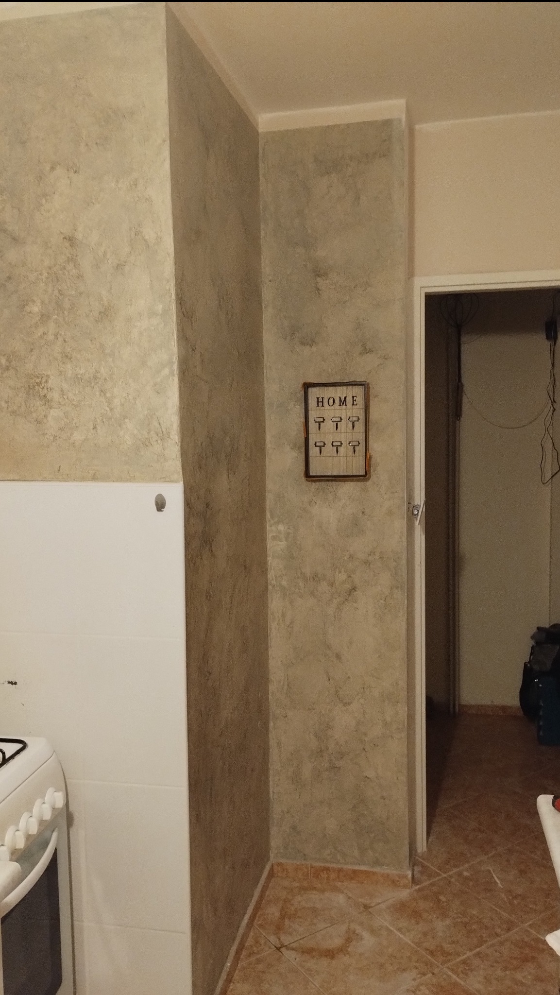 Ściany przed nałożeniem Stiuk wenecki Carmel