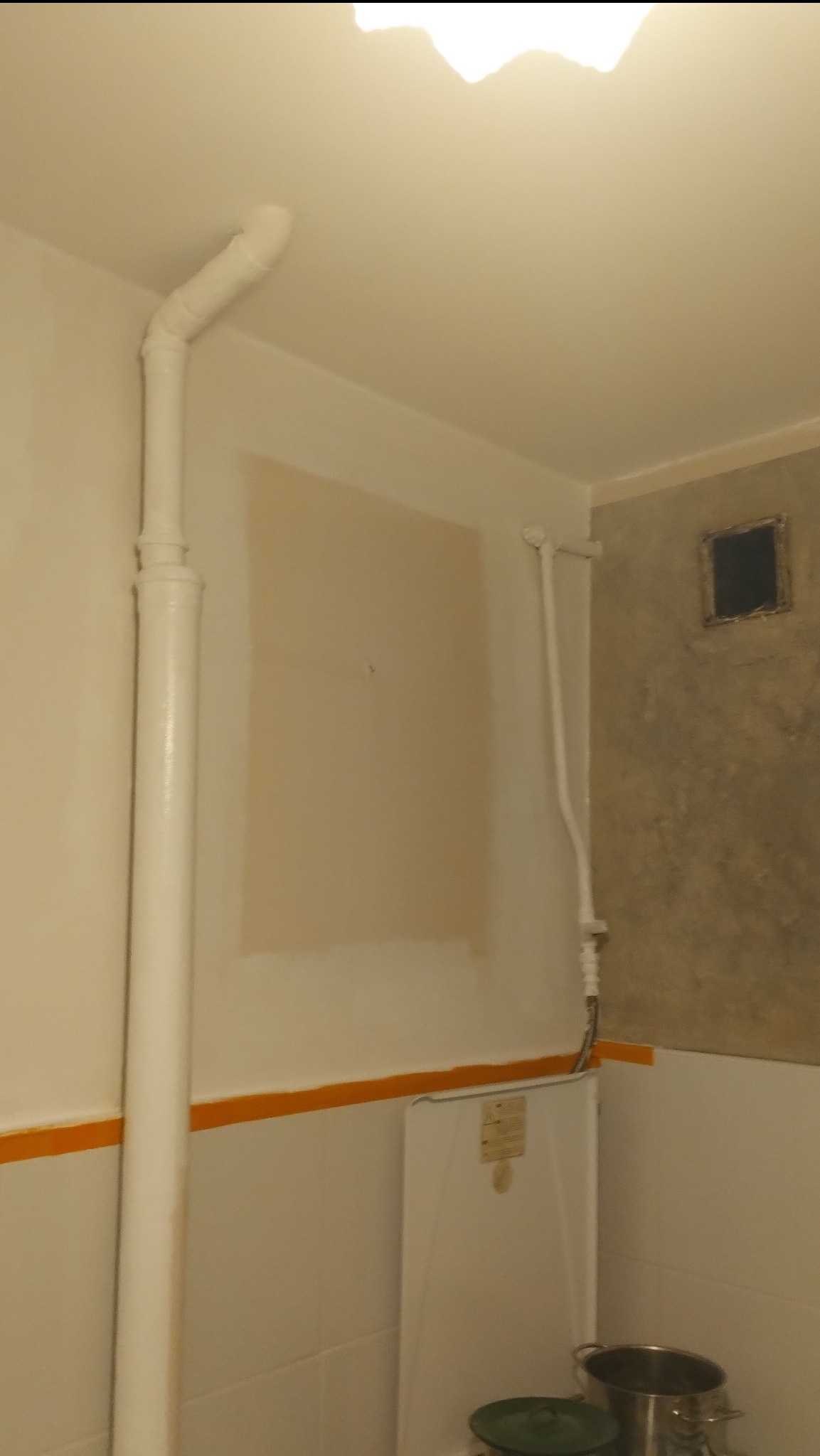 Ściana przed nałożeniem Stiuk wenecki Carmel