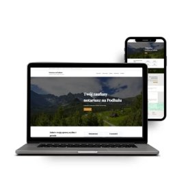 Strona internetowa dla notariusza z Podhala