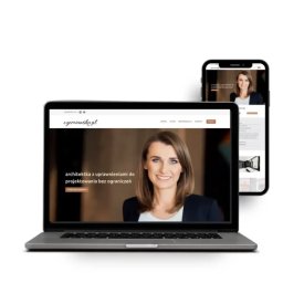 Strona internetowa dla architekta 