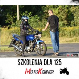 Szkolenia na motocyklu 125 cm3, również dla osób z prawem jazdy kat. B.