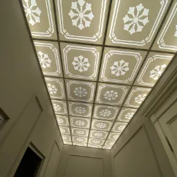 Sufit podświetlany w technologi LED