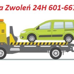 LAWETA ZWOLEŃ Holowanie Transport 24H - Rewelacyjny Transport Całopojazdowy Zwoleń