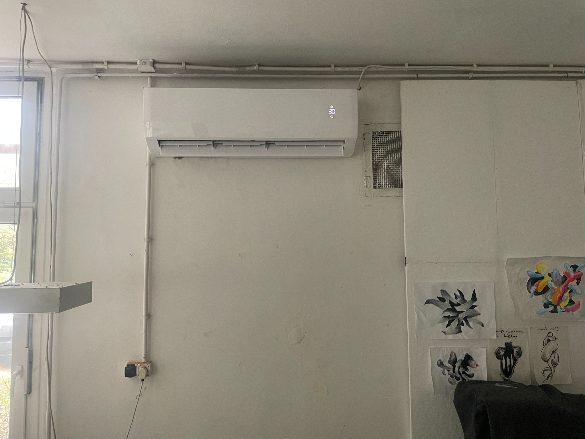 Klimatyzator Gree 7kW inwestor będzie użytkował go do ogrzewania swojej pracowni