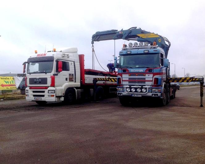 transport hds: maszyn, maszyn, urządzeń, kontenerów, łodzi, domków holenderskich