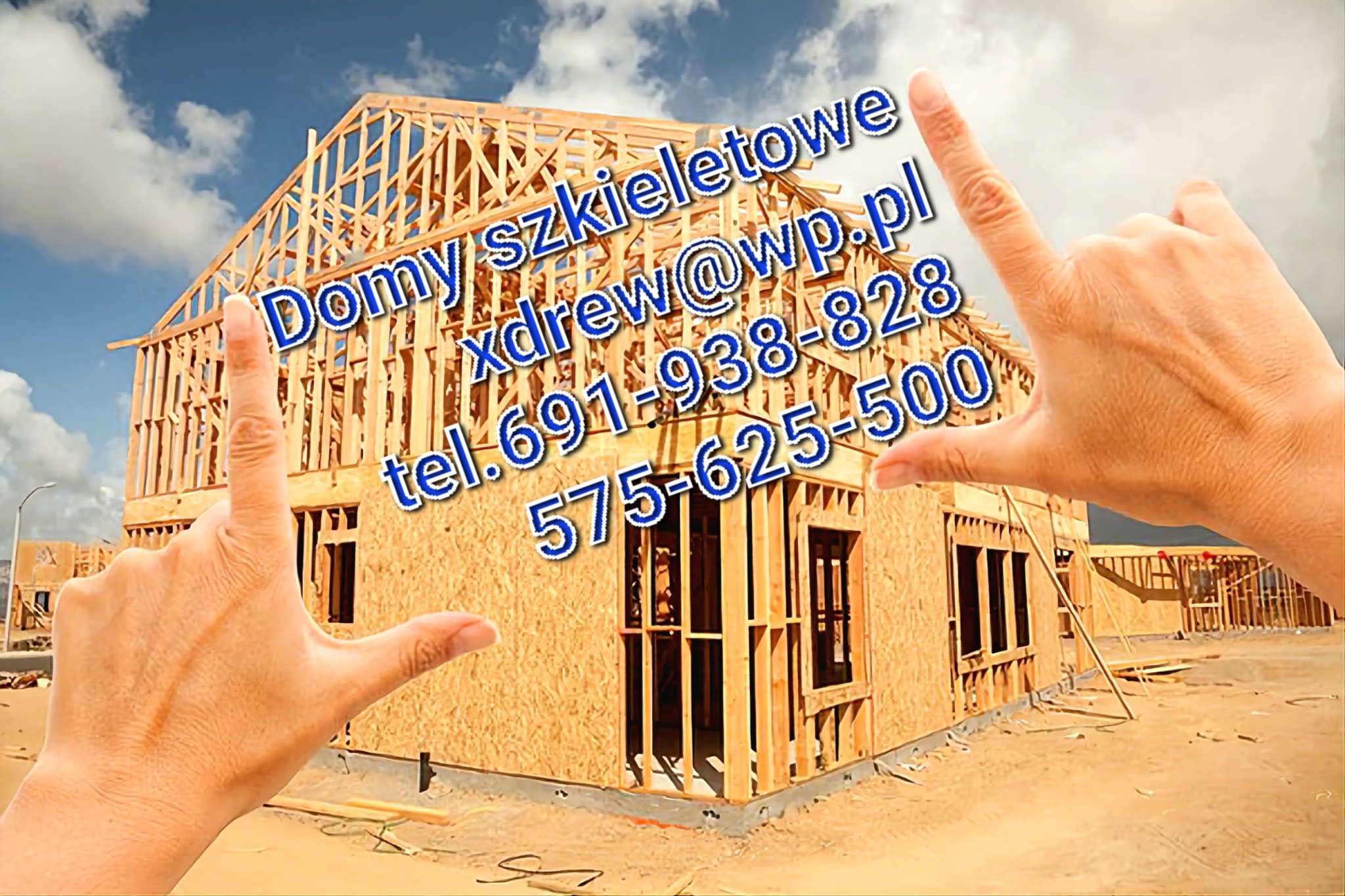 -Domy szkieletowe -całoroczne -letniskowe -tarasy -zadaszenia