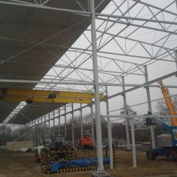 Hala produkcyjna montaż i zabudowa