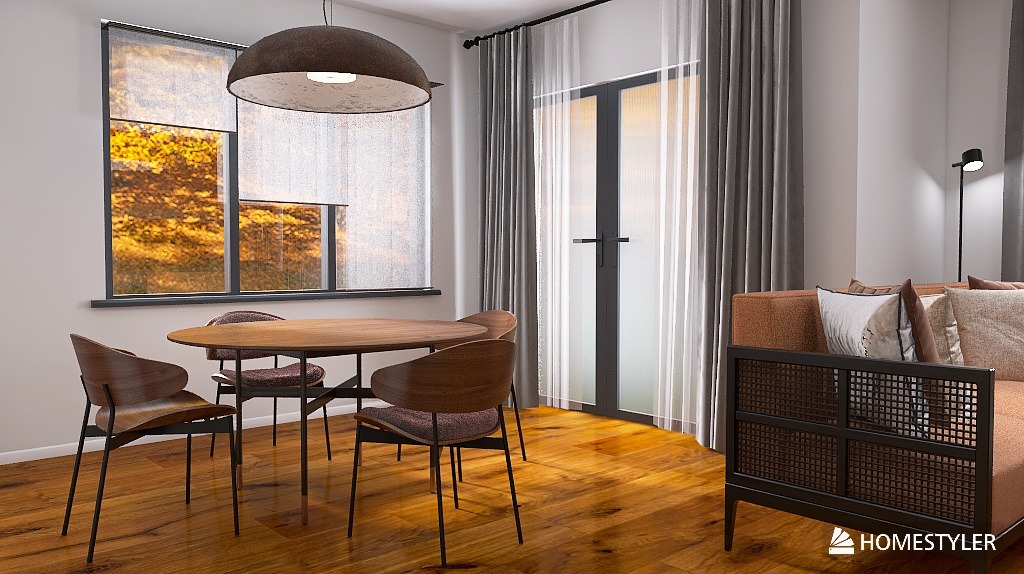 Proekt LENA MAŁA strefa jadalni.