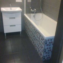  Oferujemy usługi w zakresie :
- malowanie
- gładzie gipsowe
- podwieszanie sufitów
- zabudowy g/k
- układanie płytek( gres, terakota, kamień itp.)
- układanie paneli podłogowych i ściennych
- montaż drzwi i okien
- elektryka 
- hydraulika + biały